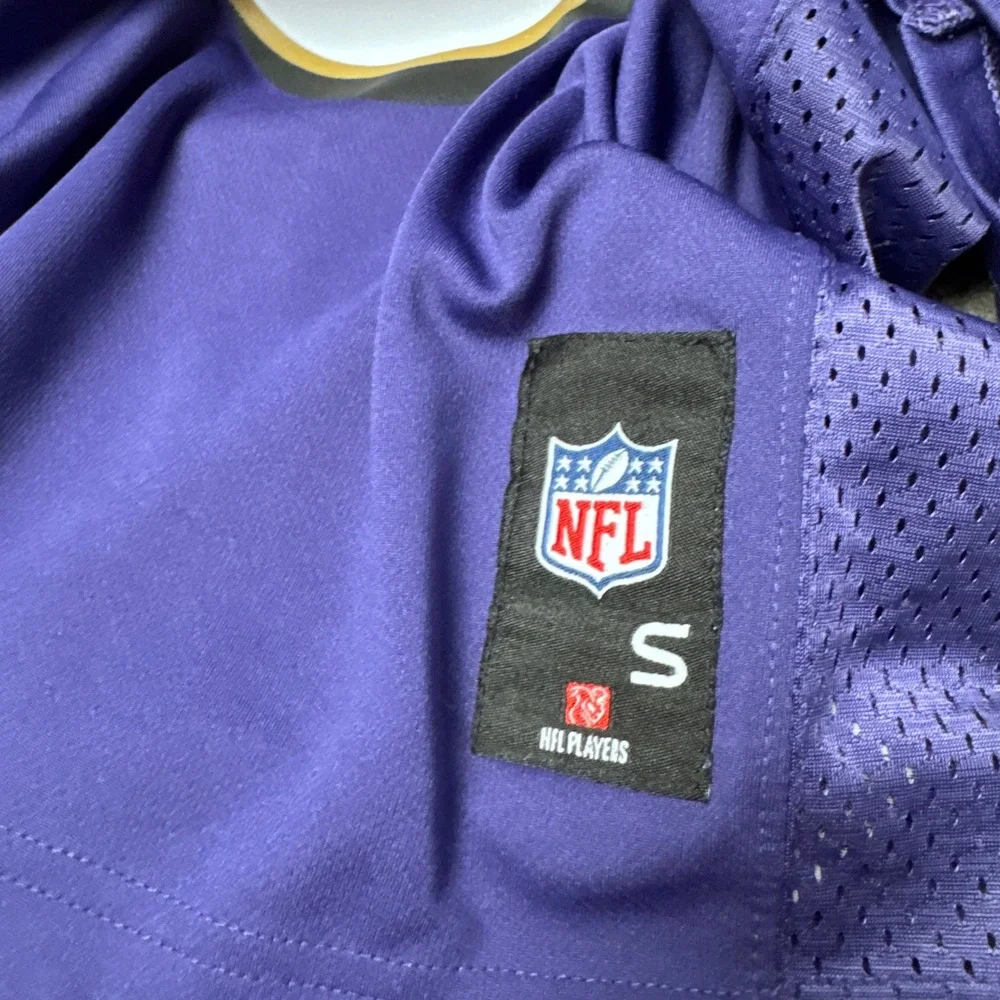 NFL Lamar Jackson Baltimore Ravens Youth Small 8 Football Jersey Purple